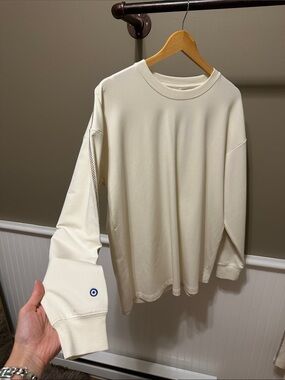The Upside Cream Crewneck Sweater